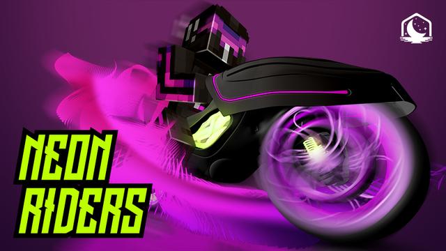 Thumbnail of the Minecraft Bedrock Marketplace product Neon Riders created by Lunar Client.