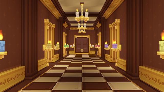Screenshot of the Minecraft Bedrock Marketplace product Triumphs & Trophies created by Lunar Client.