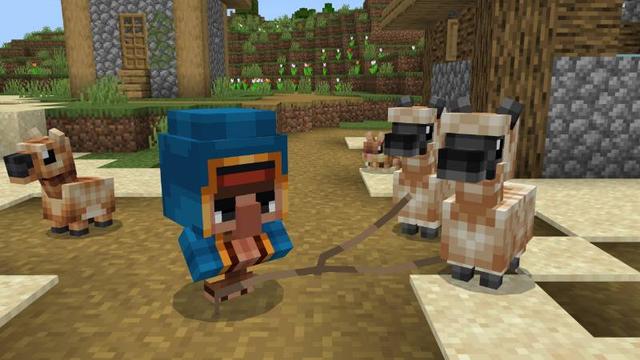 Screenshot of the Minecraft Bedrock Marketplace product BABY ANIMALS Add-On created by Maca Designs.