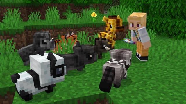 Screenshot of the Minecraft Bedrock Marketplace product BABY ANIMALS Add-On created by Maca Designs.