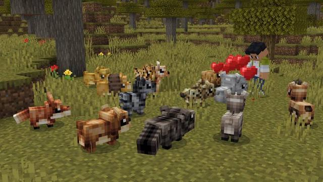 Screenshot of the Minecraft Bedrock Marketplace product BABY ANIMALS Add-On created by Maca Designs.
