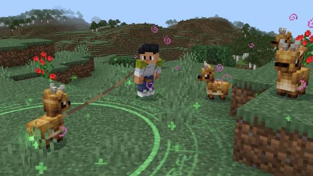 Screenshot of the Minecraft Bedrock Marketplace product BABY ANIMALS Add-On created by Maca Designs.