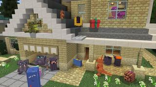 Screenshot of the Minecraft Bedrock Marketplace product Backpack Pets created by Maca Designs.