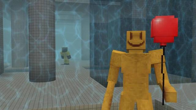 Screenshot of the Minecraft Bedrock Marketplace product BACKROOMS INFINITY created by Maca Designs.