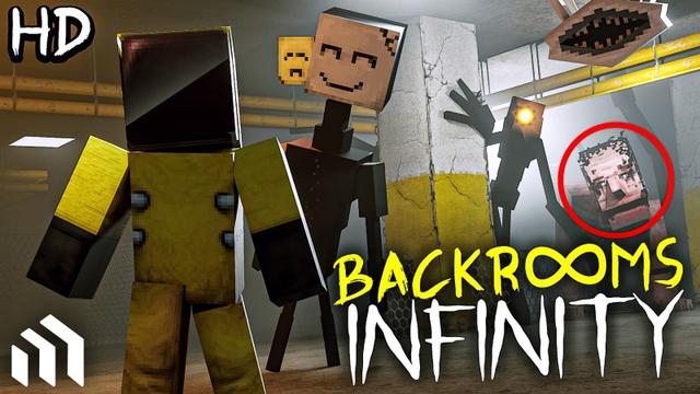 Thumbnail of the Minecraft Bedrock Marketplace product BACKROOMS INFINITY created by Maca Designs.