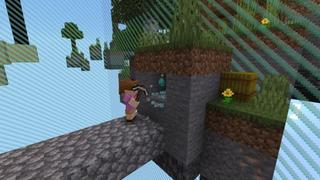 Screenshot of the Minecraft Bedrock Marketplace product Captive Skyblock created by Maca Designs.