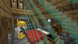 Screenshot of the Minecraft Bedrock Marketplace product Captive Skyblock created by Maca Designs.