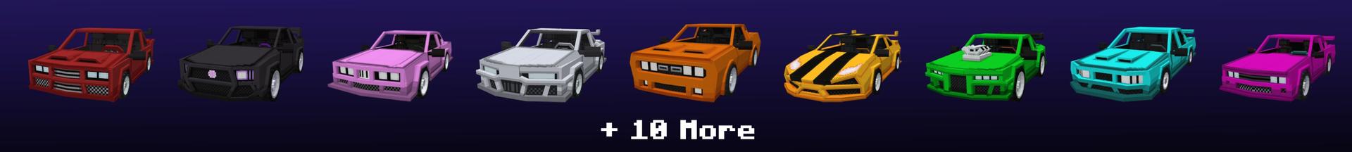 Panorama of the Minecraft Bedrock Marketplace product CARS created by Maca Designs.