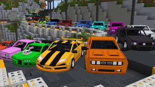 Screenshot of the Minecraft Bedrock Marketplace product CARS created by Maca Designs.