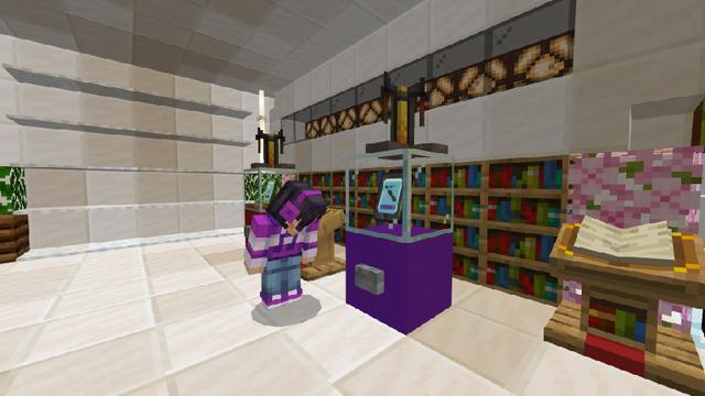 Screenshot of the Minecraft Bedrock Marketplace product Custom Smartphones created by Maca Designs.