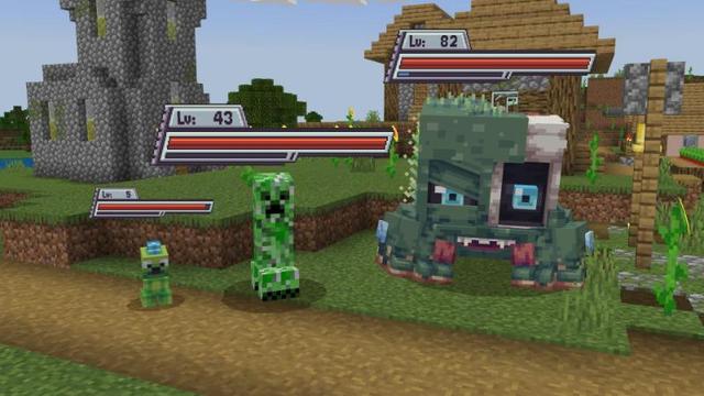 Screenshot of the Minecraft Bedrock Marketplace product EVOLVING MOBS Add-On created by Maca Designs.