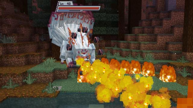 Screenshot of the Minecraft Bedrock Marketplace product EVOLVING MOBS Add-On created by Maca Designs.