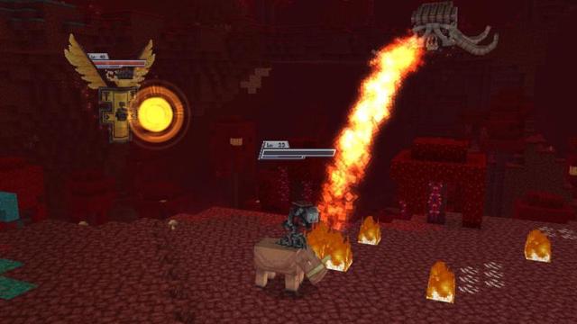 Screenshot of the Minecraft Bedrock Marketplace product EVOLVING MOBS Add-On created by Maca Designs.