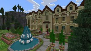 Screenshot of the Minecraft Bedrock Marketplace product Find The Button! created by Maca Designs.