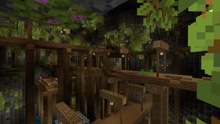 Screenshot of the Minecraft Bedrock Marketplace product Find The Button! created by Maca Designs.