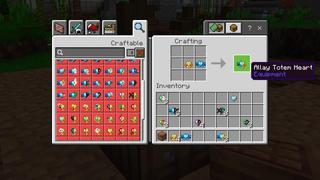 Screenshot of the Minecraft Bedrock Marketplace product FUSION HEARTS created by Maca Designs.