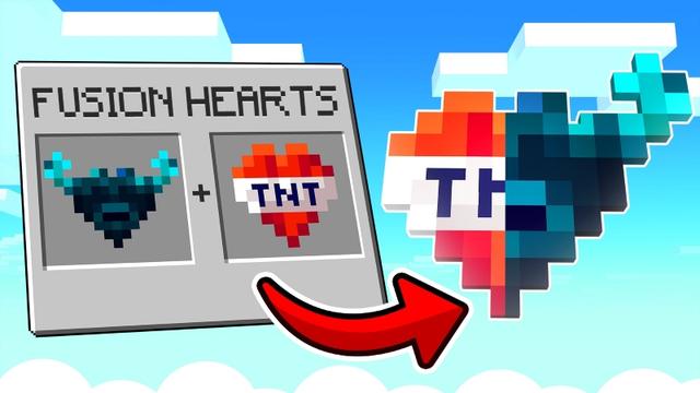 Thumbnail of the Minecraft Bedrock Marketplace product FUSION HEARTS created by Maca Designs.