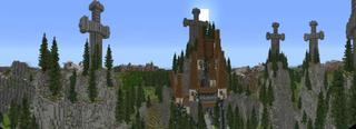 Panorama of the Minecraft Bedrock Marketplace product Long Weapons created by Maca Designs.