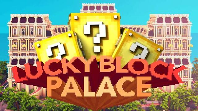 Thumbnail of the Minecraft Bedrock Marketplace product Lucky Block Palace created by Maca Designs.