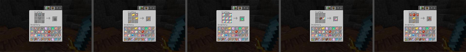 Panorama of the Minecraft Bedrock Marketplace product Magic Ores created by Maca Designs.