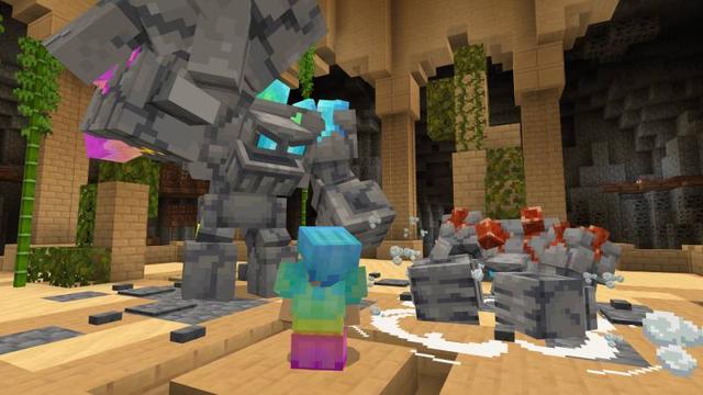 Screenshot of the Minecraft Bedrock Marketplace product Magic Ores created by Maca Designs.
