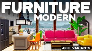 Thumbnail of the Minecraft Bedrock Marketplace product MODERN FURNITURE created by Maca Designs.