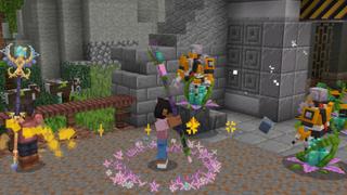 Screenshot of the Minecraft Bedrock Marketplace product MORE WEAPONS created by Maca Designs.