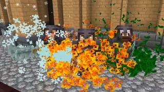 Screenshot of the Minecraft Bedrock Marketplace product MORE WEAPONS created by Maca Designs.