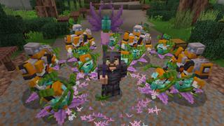 Screenshot of the Minecraft Bedrock Marketplace product MORE WEAPONS created by Maca Designs.