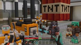 Screenshot of the Minecraft Bedrock Marketplace product MORE WEAPONS created by Maca Designs.