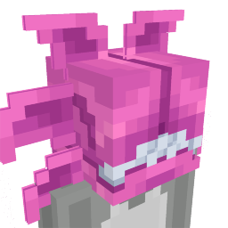 Thumbnail of the Minecraft Bedrock Marketplace product Mutated Axolotl Mask created by Maca Designs.