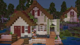 Screenshot of the Minecraft Bedrock Marketplace product SIMPLE FURNITURE created by Maca Designs.