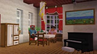 Screenshot of the Minecraft Bedrock Marketplace product SIMPLE FURNITURE created by Maca Designs.