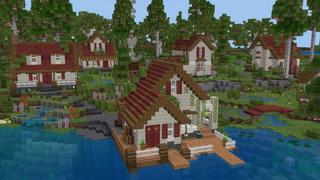 Screenshot of the Minecraft Bedrock Marketplace product SIMPLE FURNITURE created by Maca Designs.