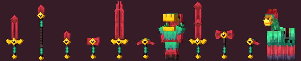 Panorama of the Minecraft Bedrock Marketplace product Sniffer Expansion created by Maca Designs.