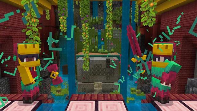 Screenshot of the Minecraft Bedrock Marketplace product Sniffer Expansion created by Maca Designs.