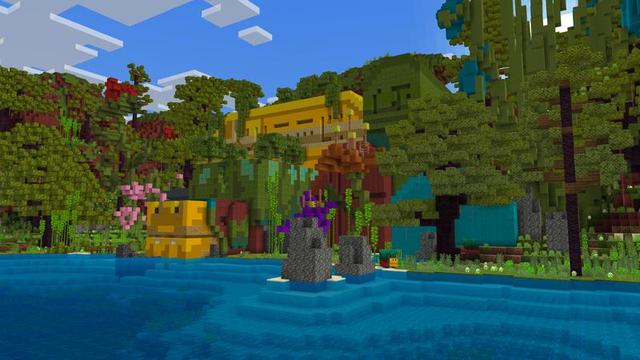 Screenshot of the Minecraft Bedrock Marketplace product Sniffer Expansion created by Maca Designs.