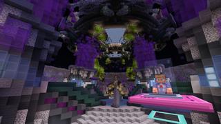 Screenshot of the Minecraft Bedrock Marketplace product Space Base created by Maca Designs.