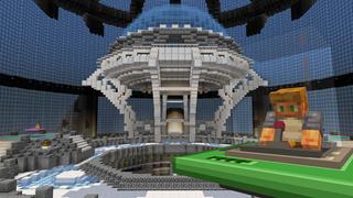Screenshot of the Minecraft Bedrock Marketplace product Space Base created by Maca Designs.