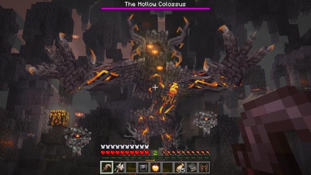 Screenshot of the Minecraft Bedrock Marketplace product The Corrupted Wilds Add-On created by Maca Designs.