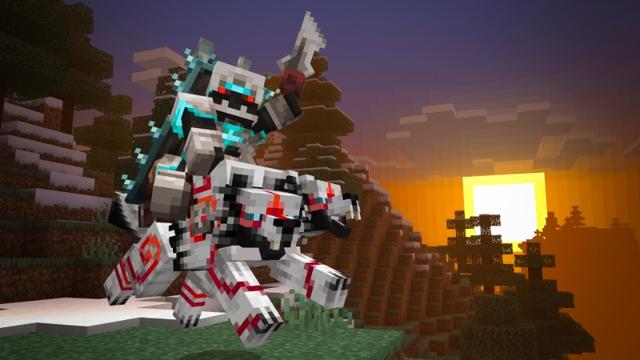 Screenshot of the Minecraft Bedrock Marketplace product The Corrupted Wilds Add-On created by Maca Designs.