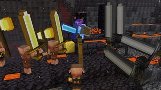 Screenshot of the Minecraft Bedrock Marketplace product Thicc Weapons created by Maca Designs.