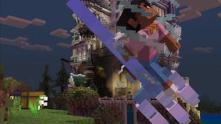 Screenshot of the Minecraft Bedrock Marketplace product Thicc Weapons created by Maca Designs.