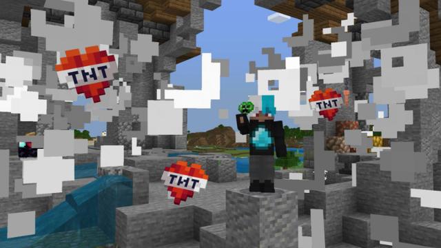 Screenshot of the Minecraft Bedrock Marketplace product ULTIMATE CUSTOM HEARTS created by Maca Designs.