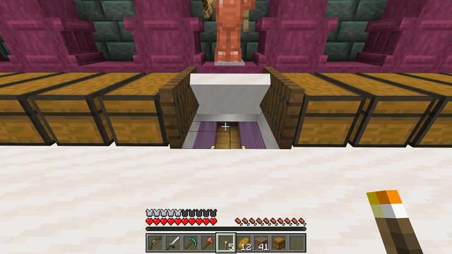 Screenshot of the Minecraft Bedrock Marketplace product ULTIMATE SECRET DOORS Add-On created by Maca Designs.