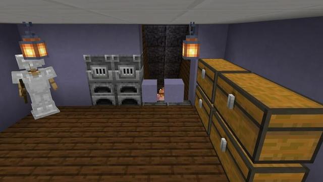 Screenshot of the Minecraft Bedrock Marketplace product ULTIMATE SECRET DOORS Add-On created by Maca Designs.