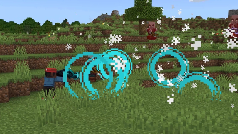 Screenshot of the Minecraft Bedrock Marketplace product VANILLA BLASTERS Add-On created by Maca Designs.
