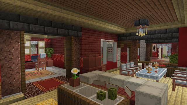 Screenshot of the Minecraft Bedrock Marketplace product Victorian House created by Maca Designs.