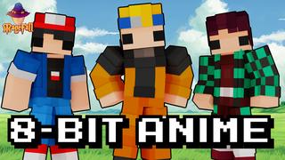 Thumbnail of the Minecraft Bedrock Marketplace product 8-Bit Anime created by Magefall.