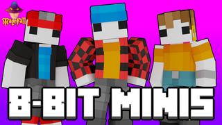 Thumbnail of the Minecraft Bedrock Marketplace product 8-Bit Minis created by Magefall.